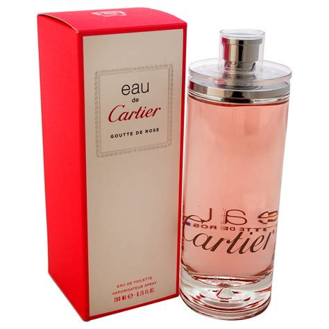 Eau de Cartier Goutte de Rose Eau de Toilette Spray, 6.7 oz